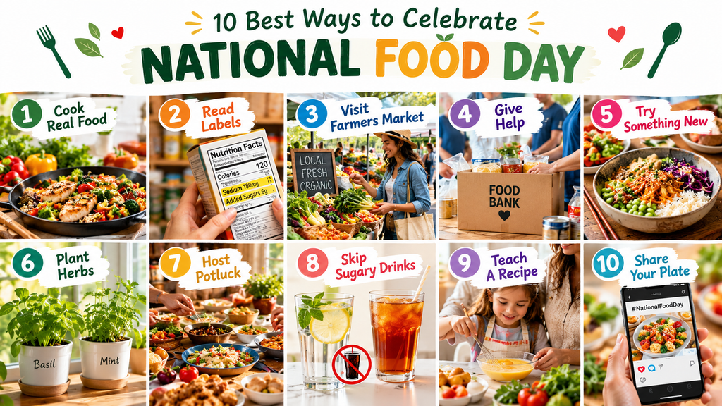 10 Best Ways to Celebrate National Food Day