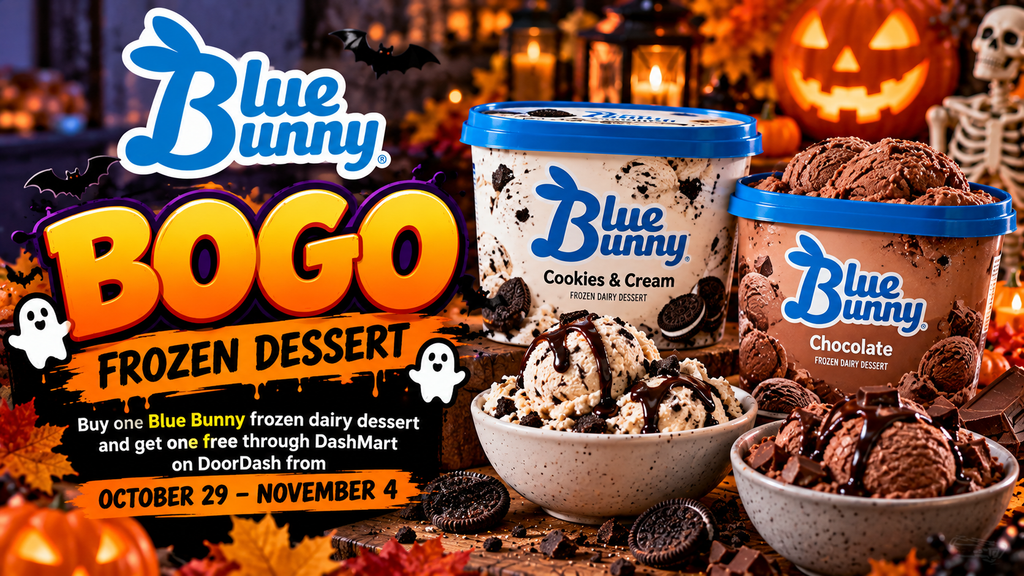 Blue Bunny Halloween Deal 2026 BOGO Ice Cream Treats