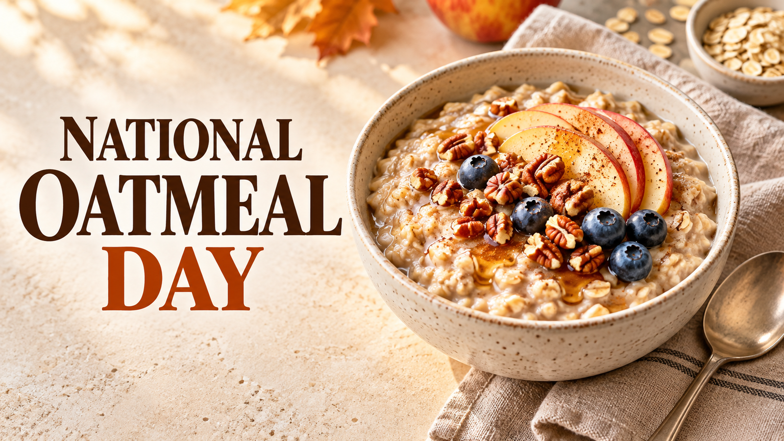 National Oatmeal Day