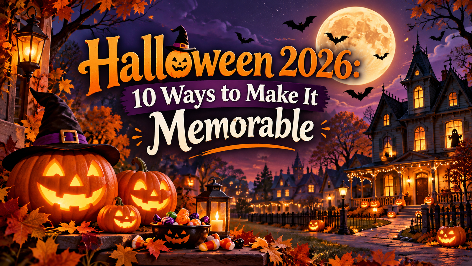 Halloween 2026 10 Ways to Make It Memorable