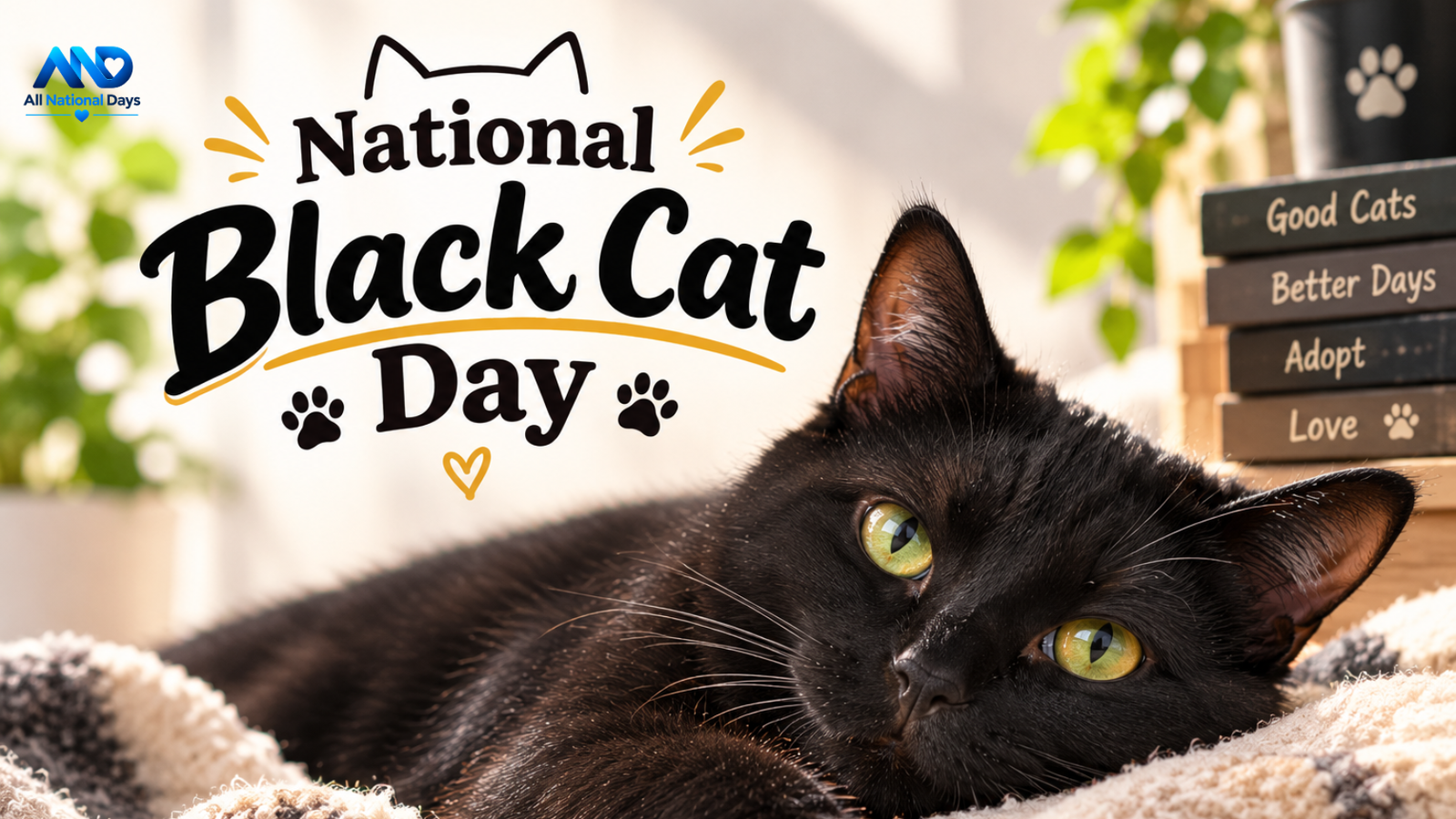 National Black Cat Day
